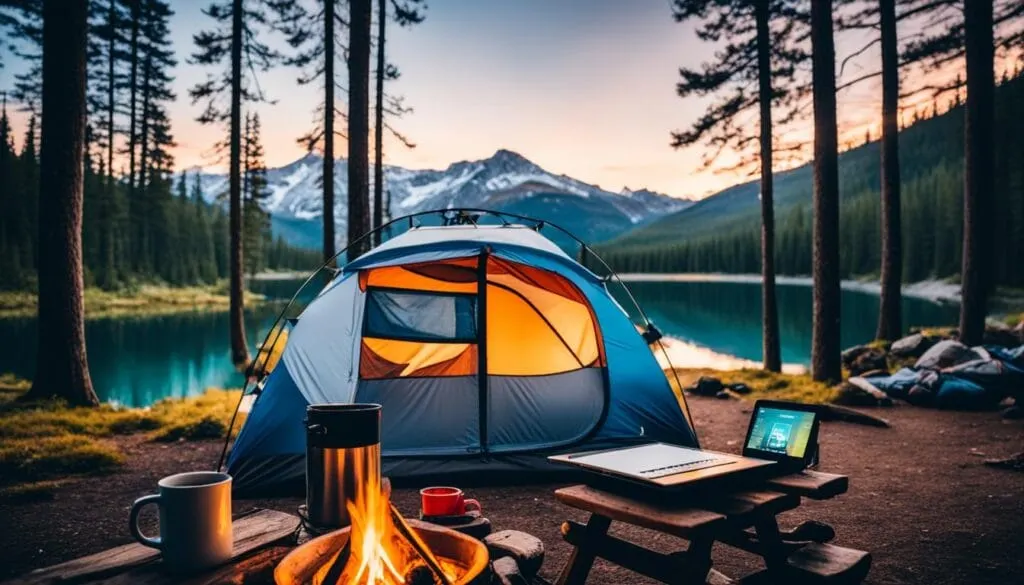 streaming in camper