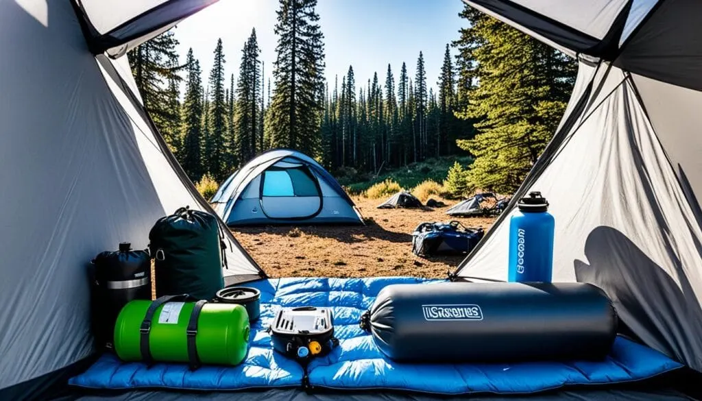 camping gear