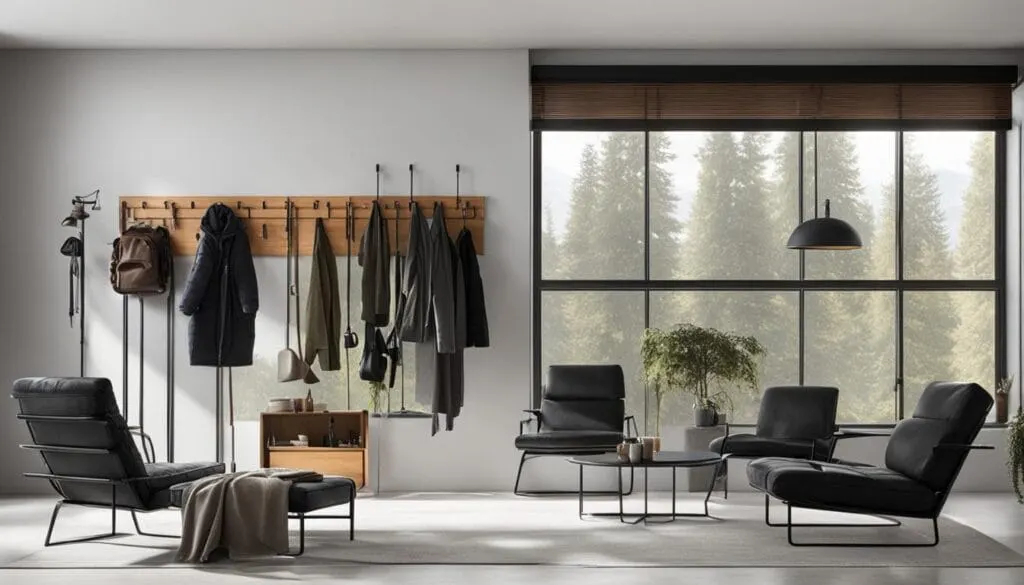 Camping Chair Wall Storage Rack