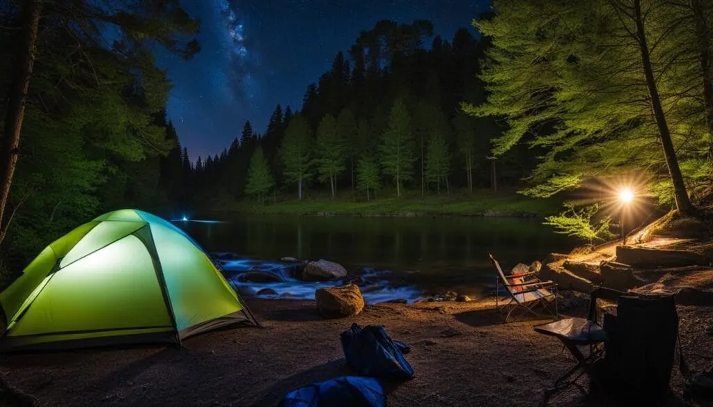 staying cool during camping trips