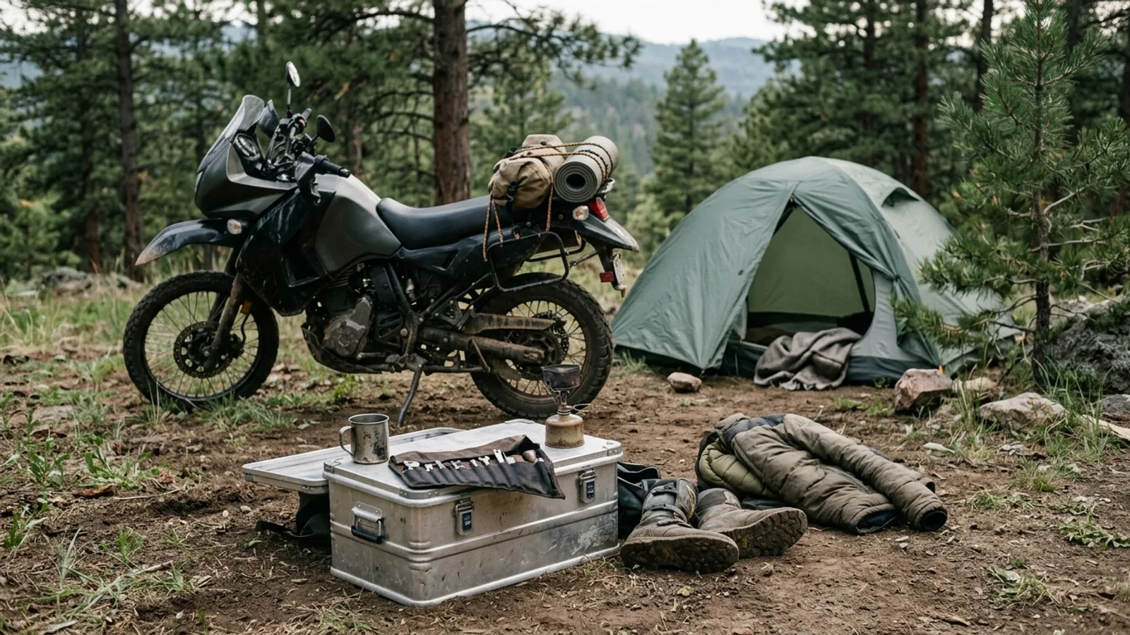 Motorcycle Camping