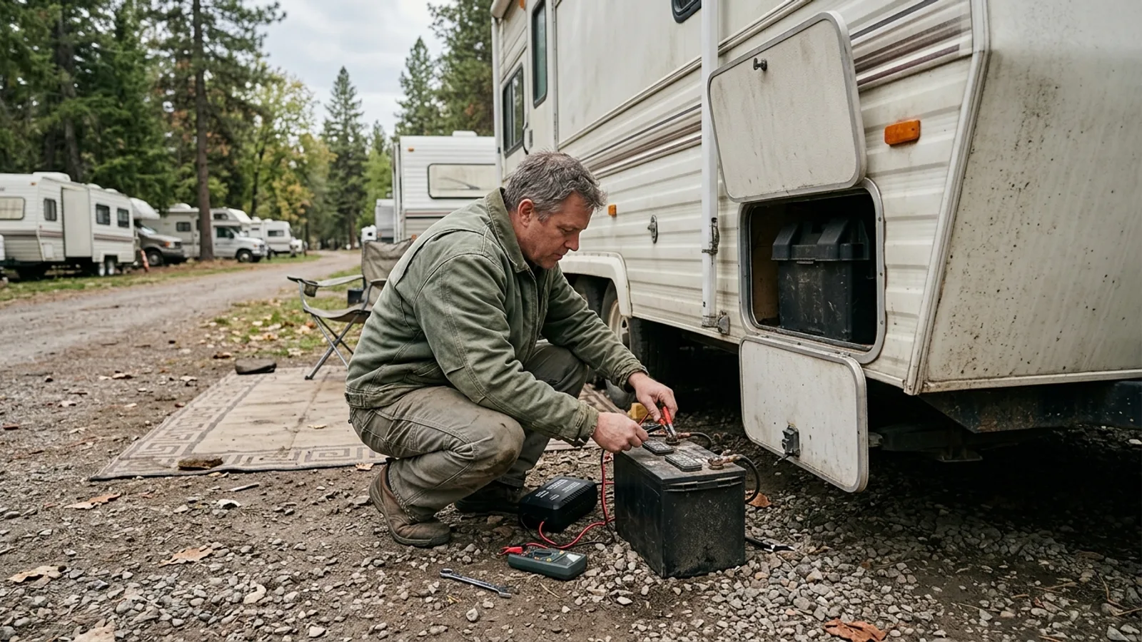 How to Store an RV Battery and Keep It Charged