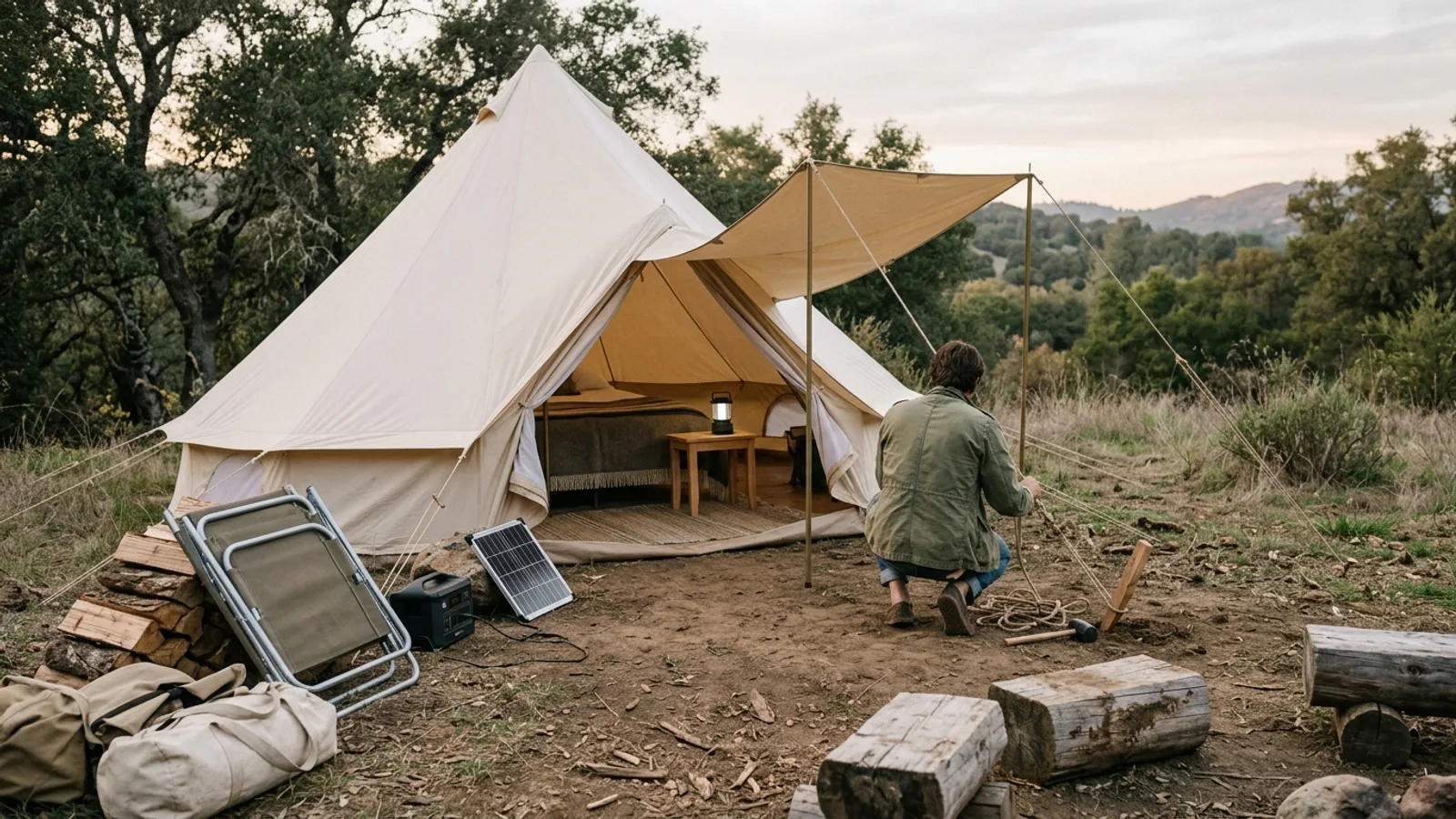 How to Set Up a Glamping Site