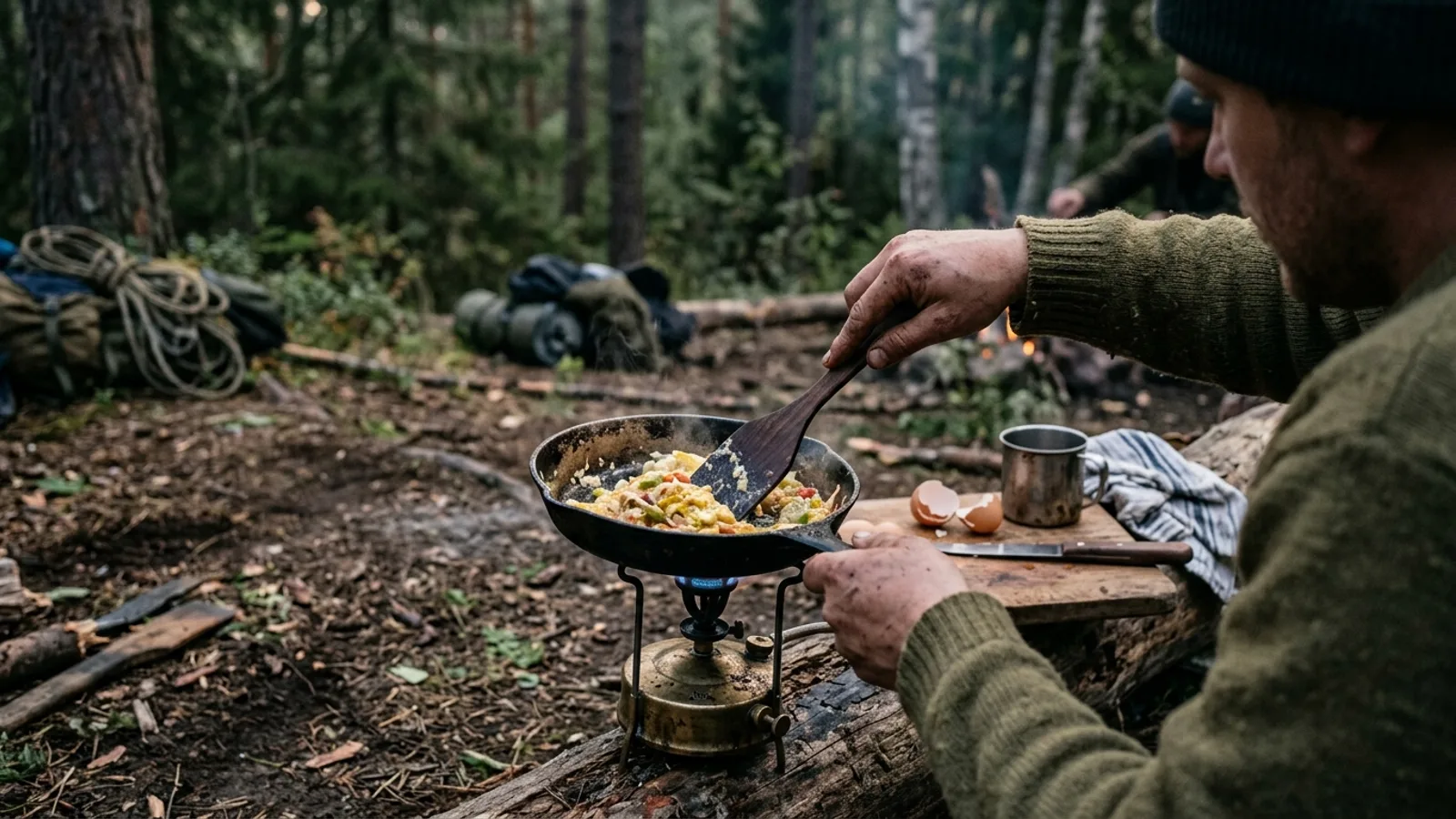 How to Pack and Cook Eggs While Camping