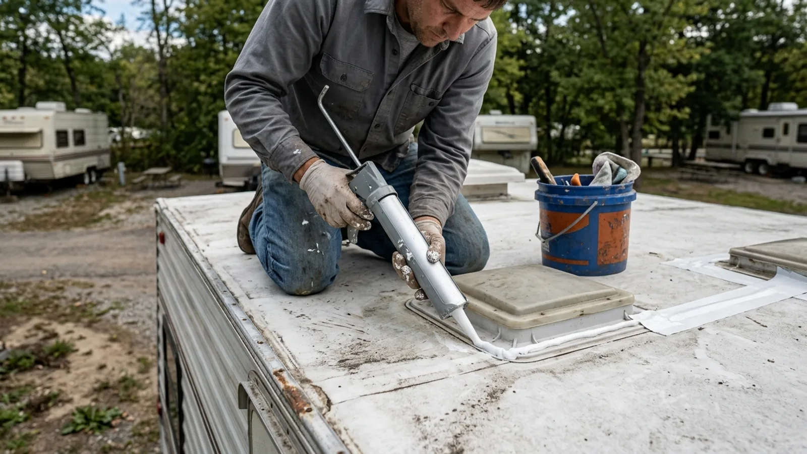 How to Seal a Camper Roof