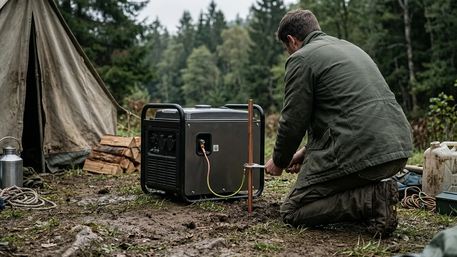 Generator Grounding for Camping