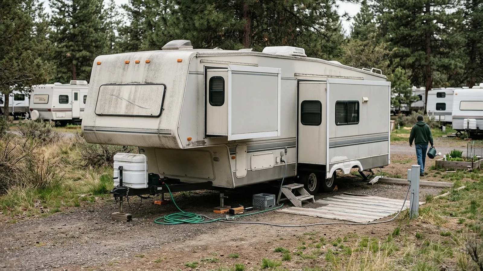 Leaving RV Slide-Outs Extended