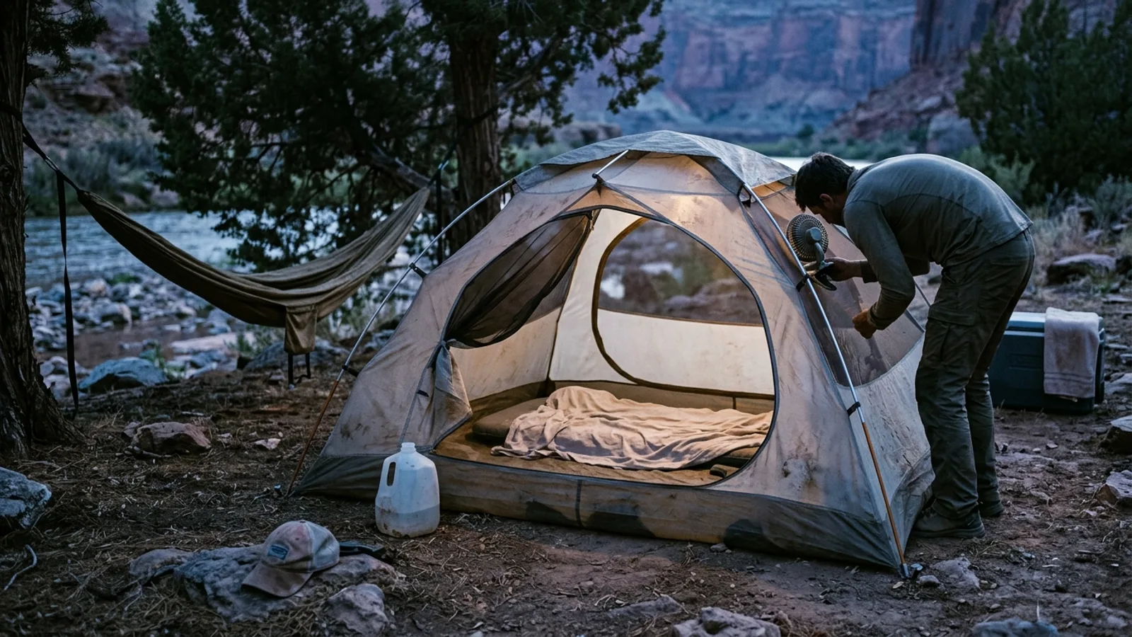 How to Stay Cool While Camping in Hot Weather