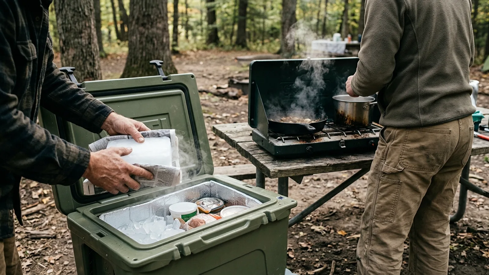 Using Dry Ice in a Cooler for Camping