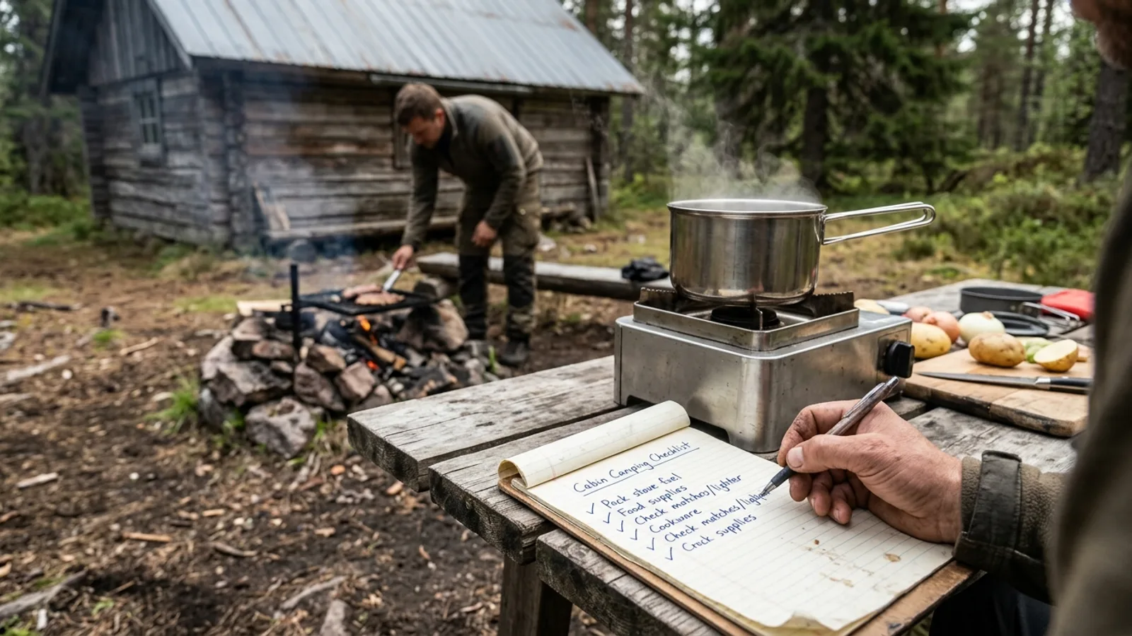 Cabin Camping Checklist