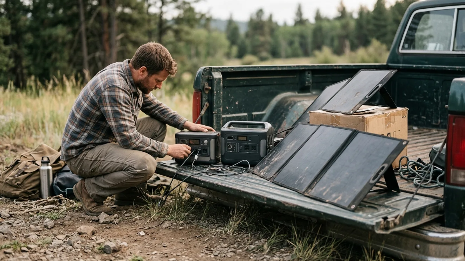 Choosing a Solar Battery Setup for Camping