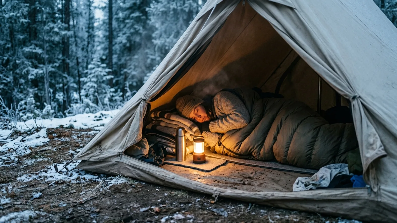 How to Stay Warm Car Camping in Cold Weather