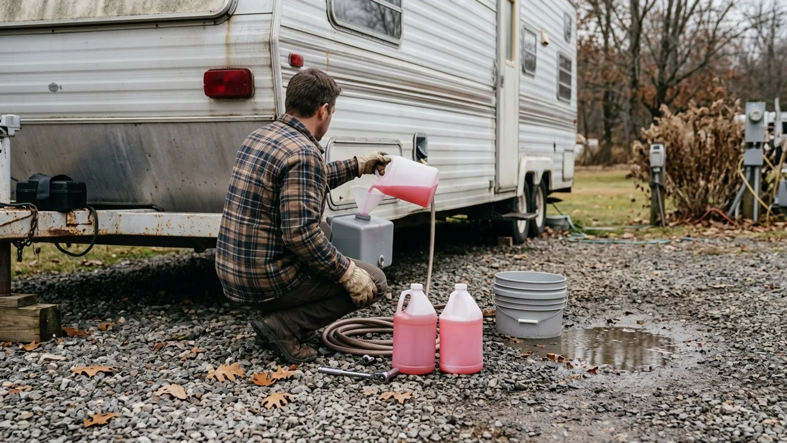 How Much RV Antifreeze Do You Need to Winterize Your RV?