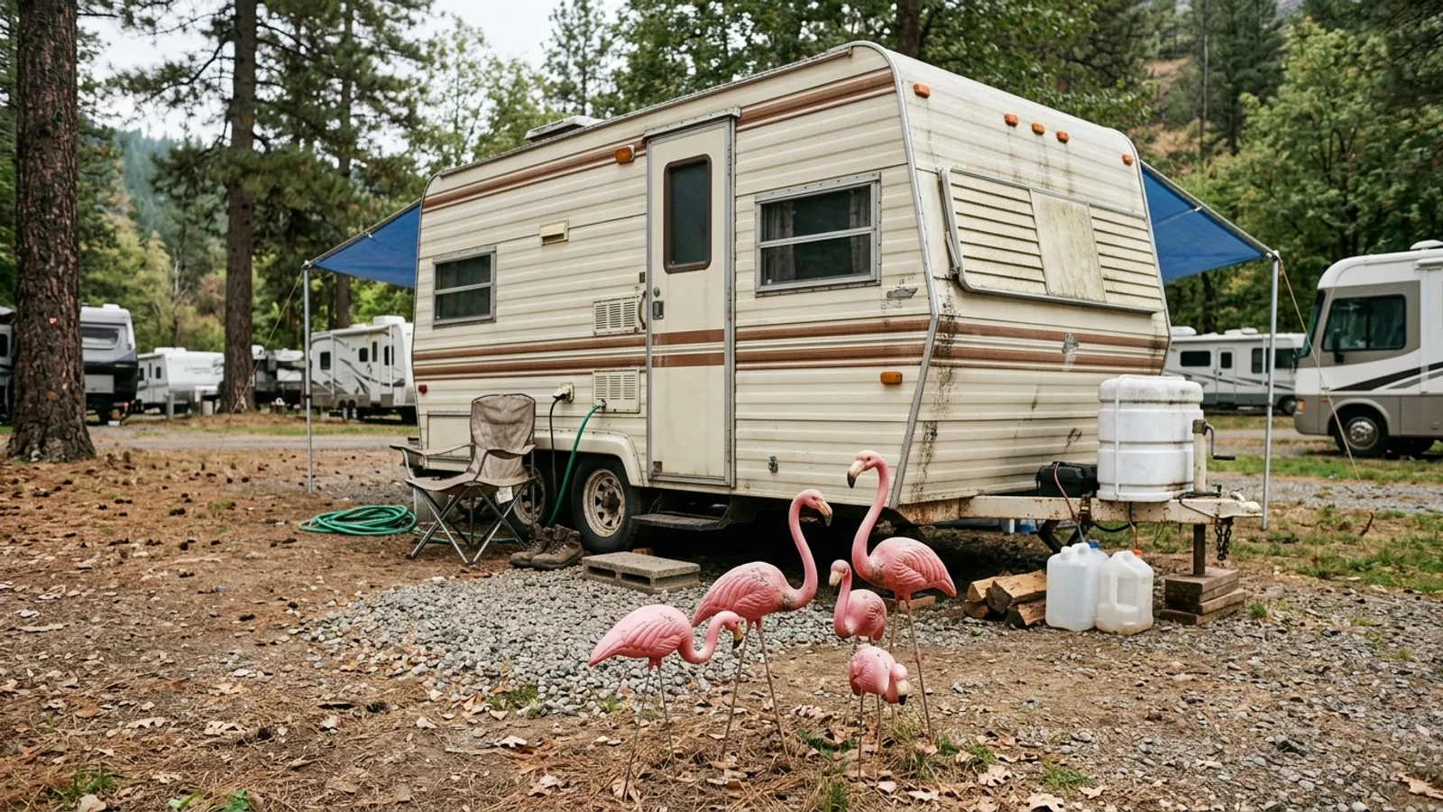 Why You See Pink Flamingo Lawn Ornaments in RV Parks and Campgrounds