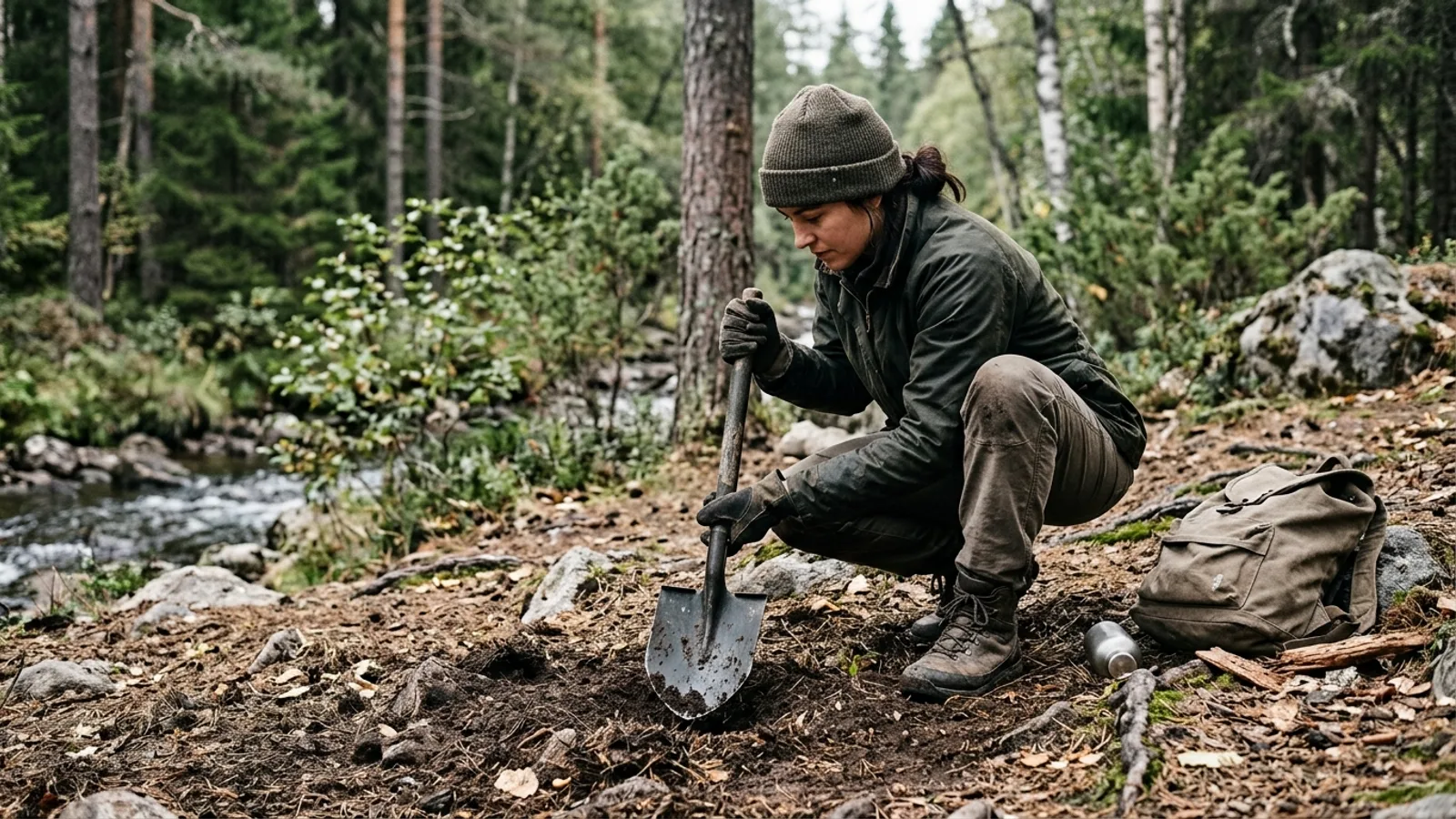 Choosing and Using a Camp Shovel