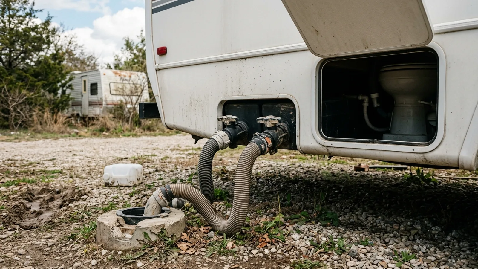 RV Black Tanks and Toilets