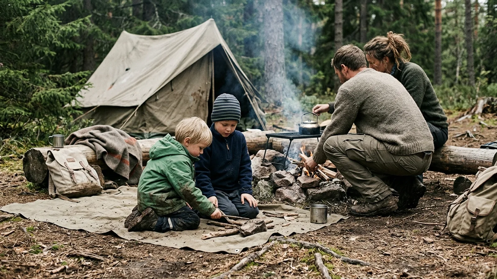 Camping with Kids