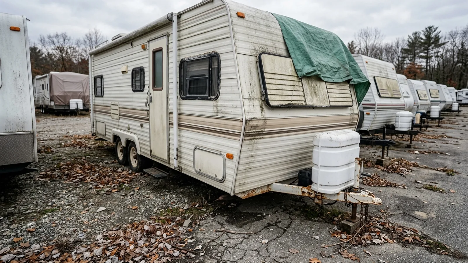 How Long a Winterized Camper Can Sit in Storage