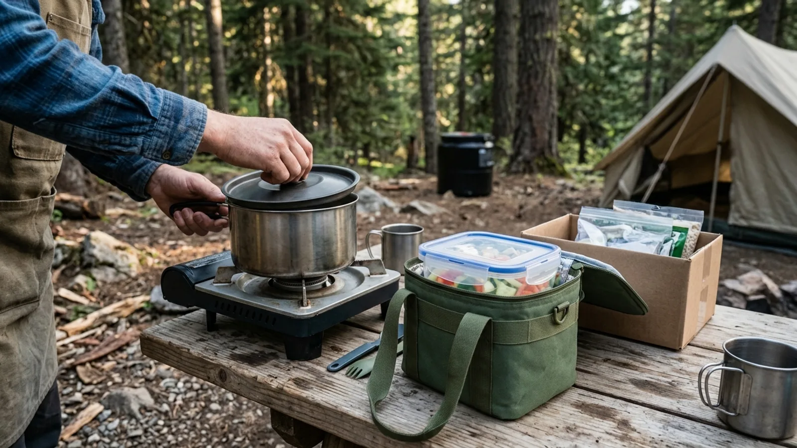 How to Store Food Safely While Camping