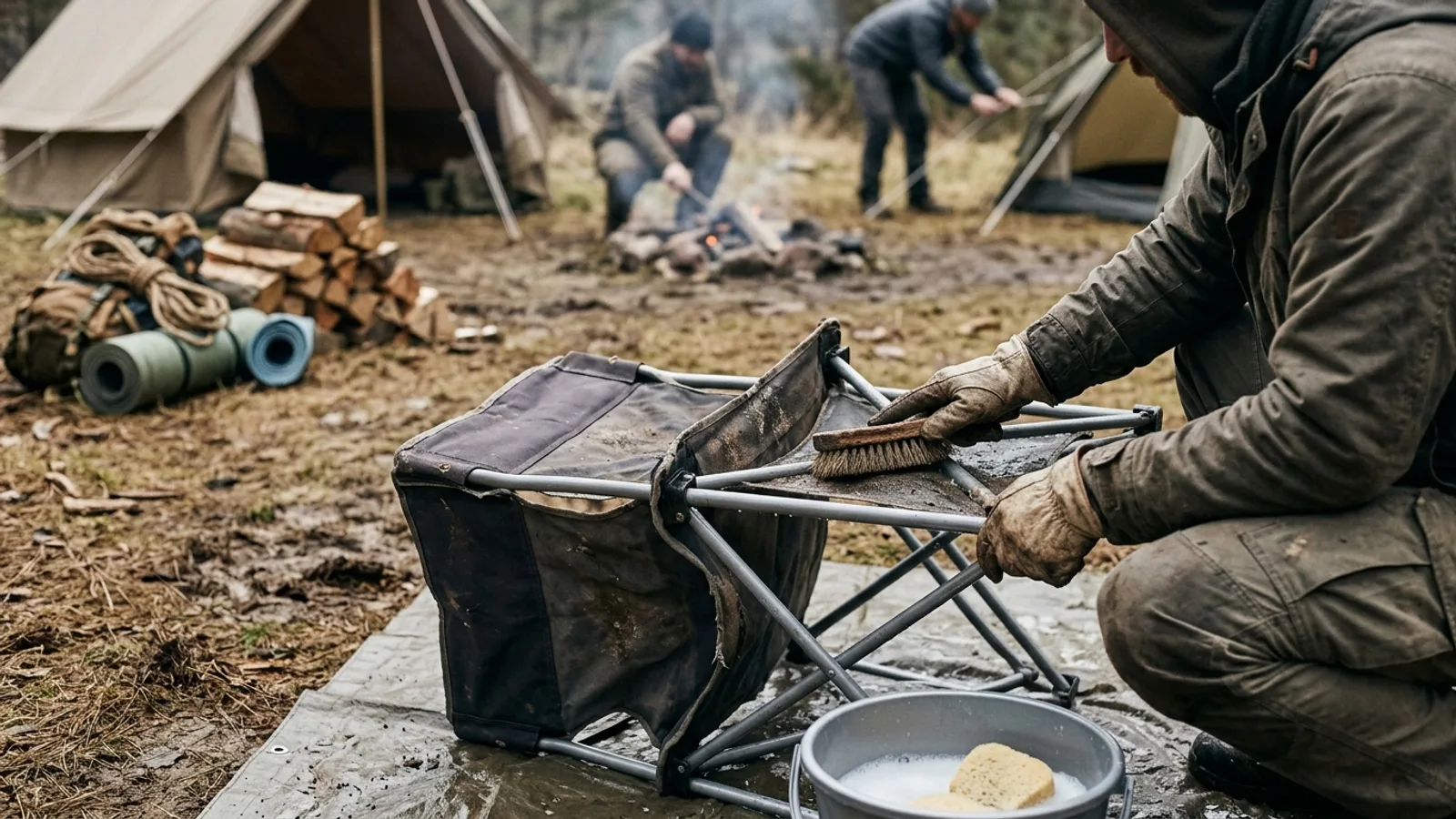 How to Clean and Maintain a Camping Chair