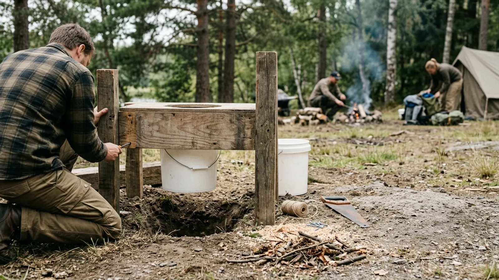 How to Build a DIY Camping Toilet