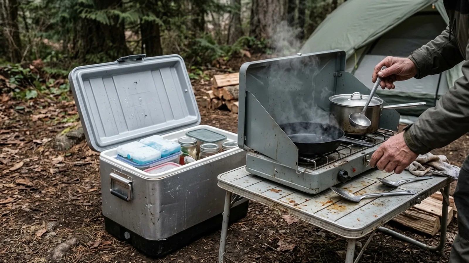 How to Keep Food Cold While Camping