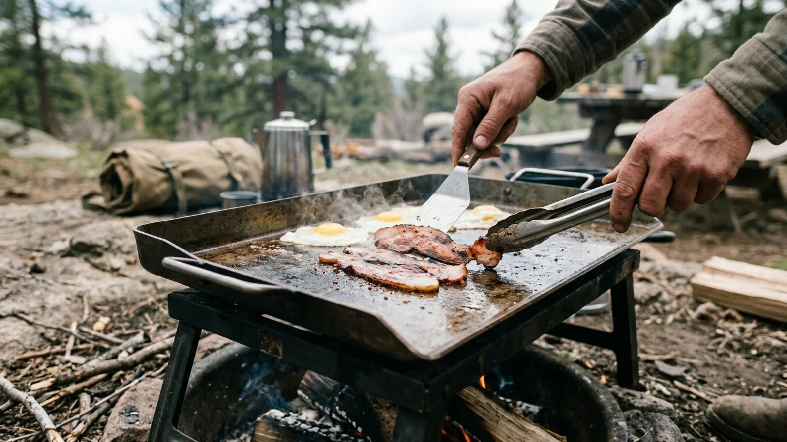 Choosing an Outdoor Griddle for Camping