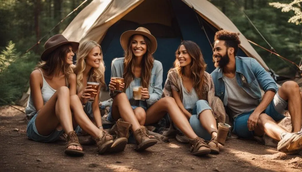 summer camping attire