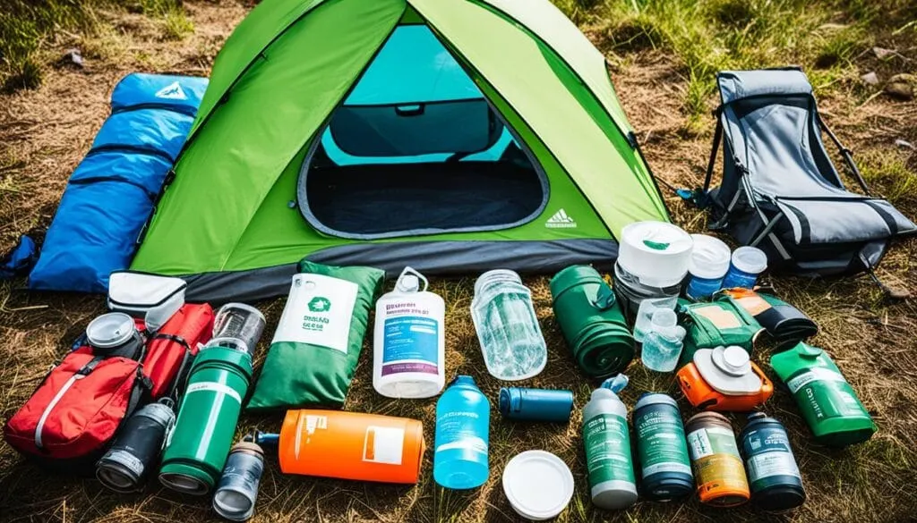 festival camping supplies