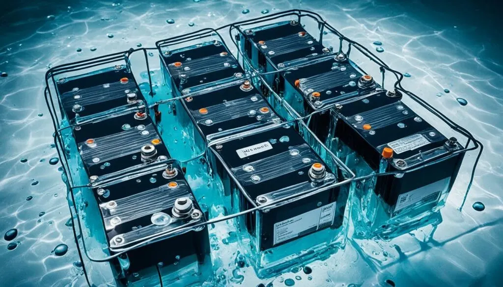 flooded lead-acid batteries