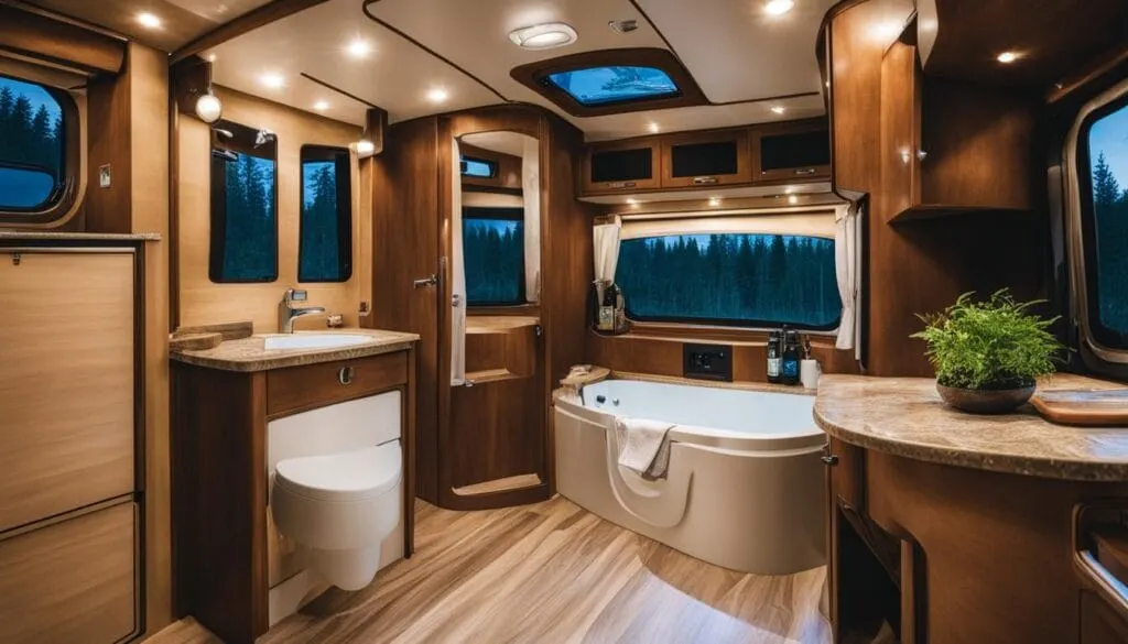 RV composting toilet