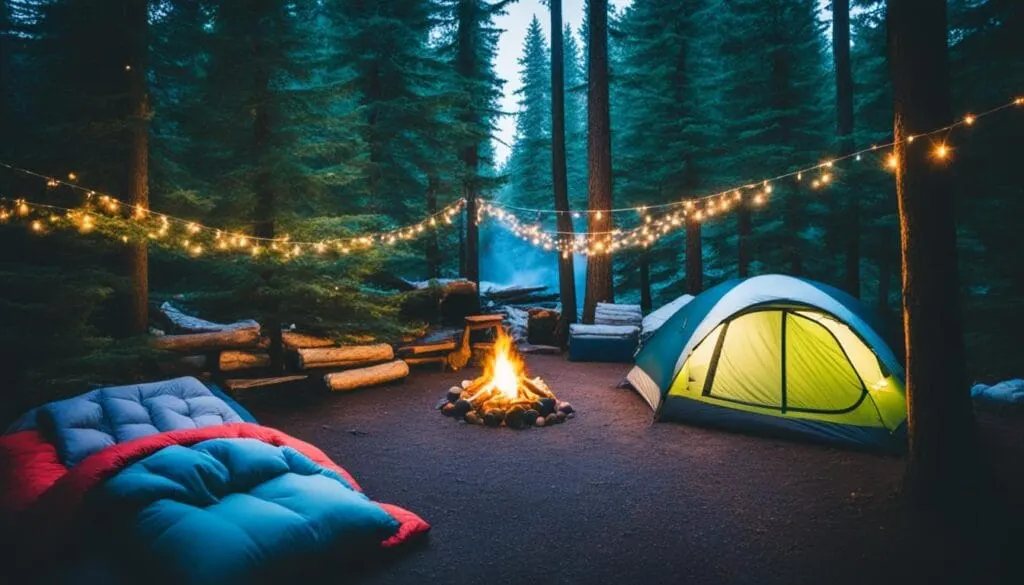 tent camping tips for comfort