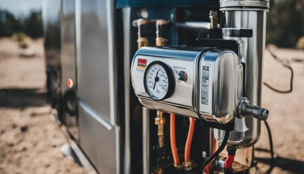 RV water heater