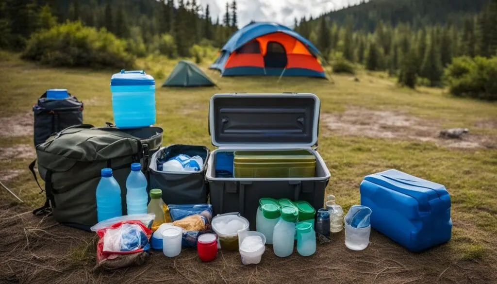 preserving food while camping
