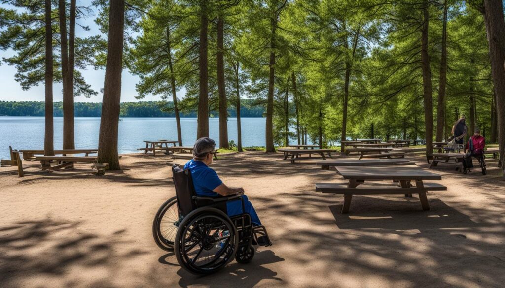 Accessibility at Raymond B. Winter State Park