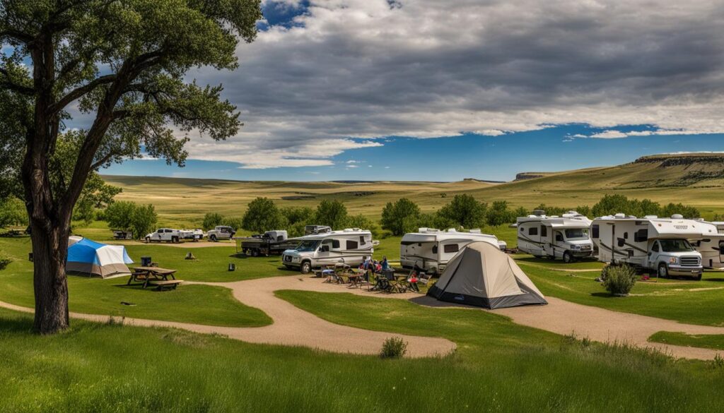 Accommodations and Services at First Peoples Buffalo Jump State Park