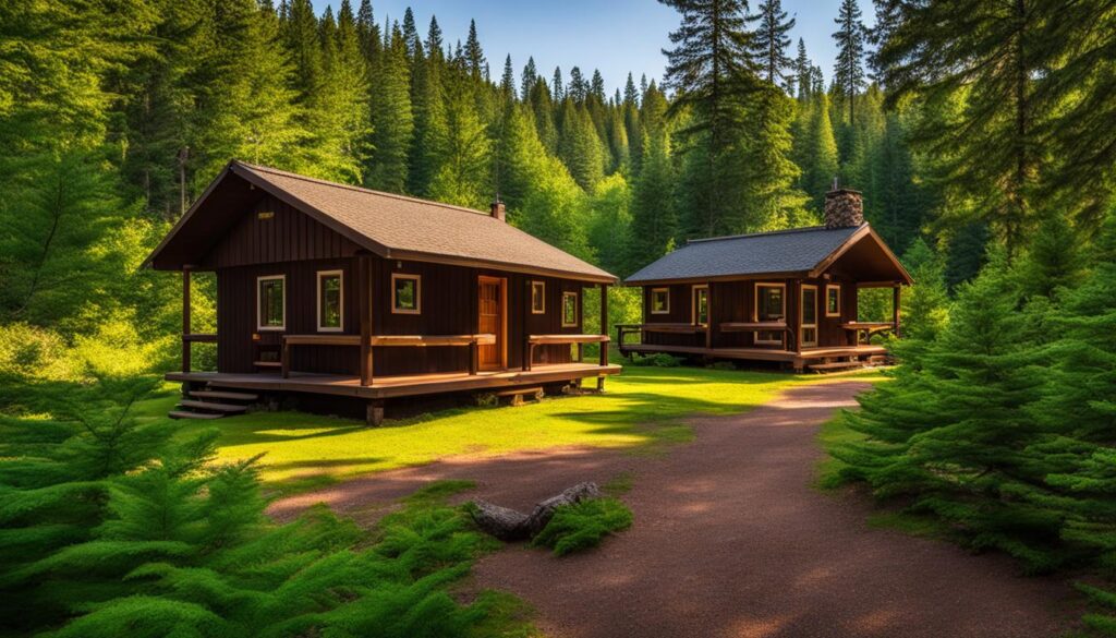 Accommodations at Copper Falls State Park