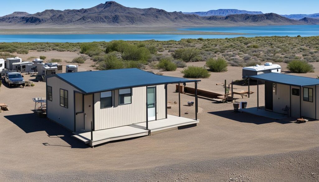 Accommodations at Elephant Butte Lake State Park