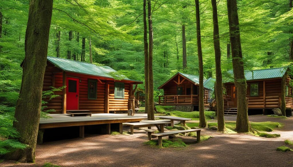 Accommodations at Forestville/Mystery Cave State Park