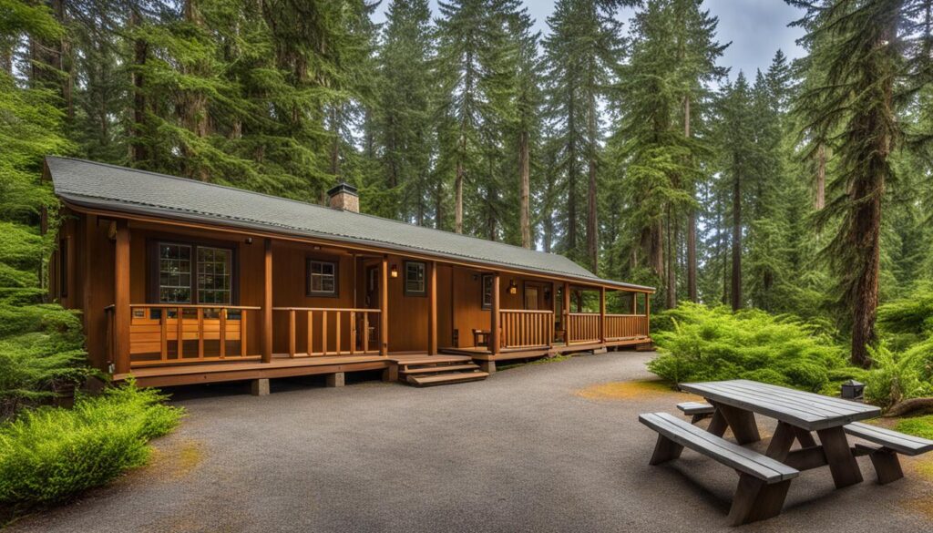 Accommodations at Fort Columbia State Park