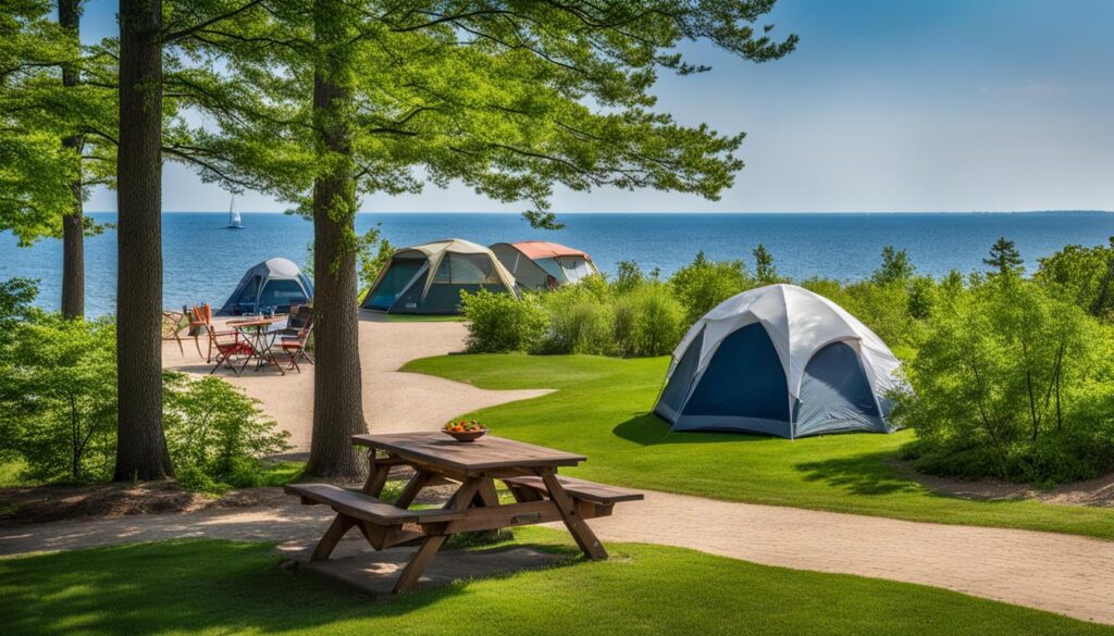 Accommodations at Grand Haven State Park