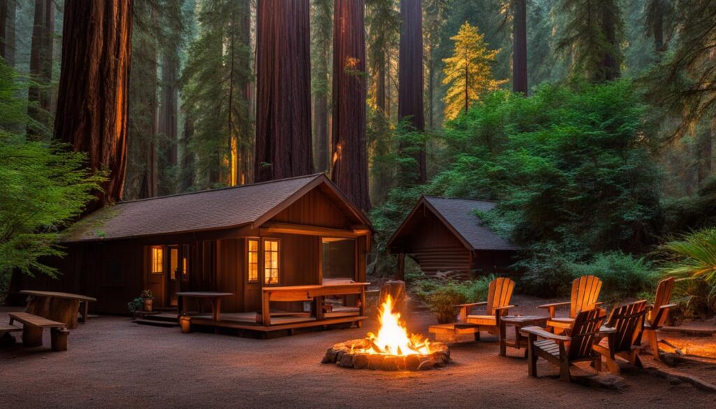 Accommodations at Henry Cowell Redwoods State Park