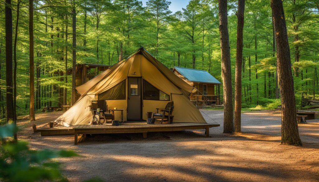 Accommodations at Hochatown State Park