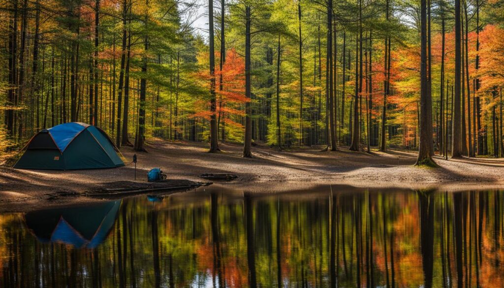 Accommodations at Nye-Holman State Forest