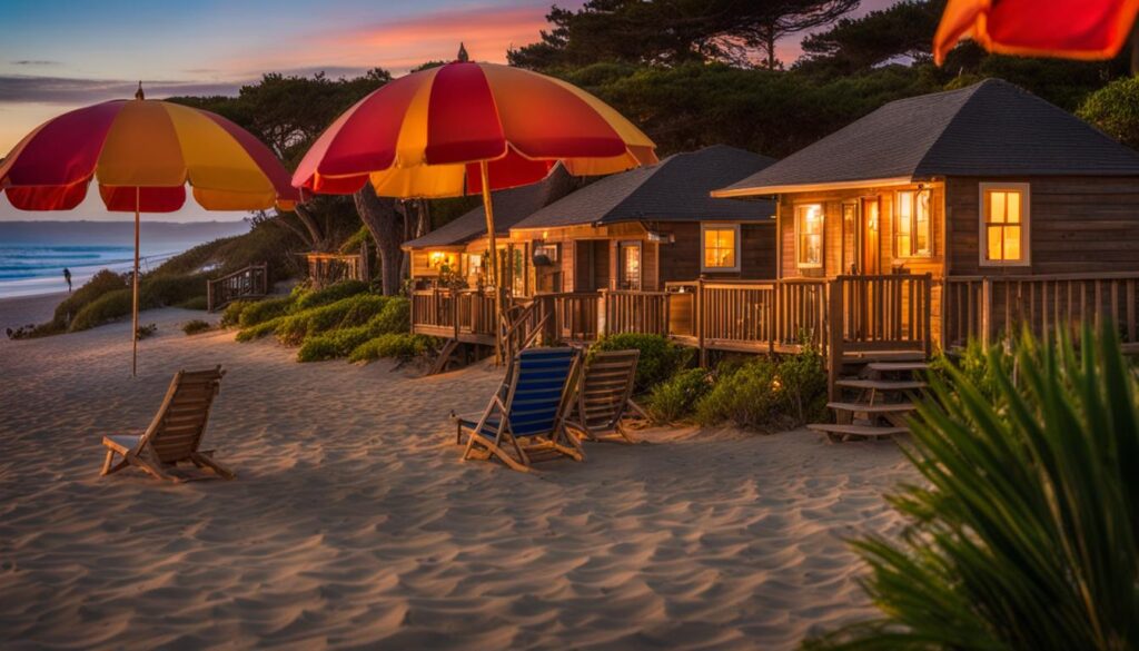 Accommodations at Pacific Beach State Park