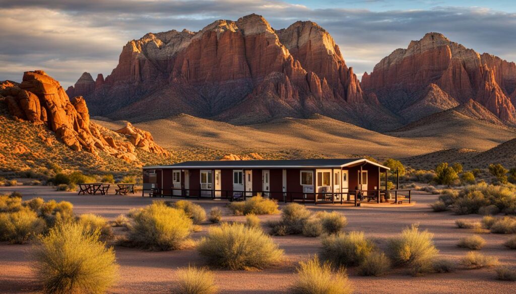 Accommodations at Red Rock Canyon State Park