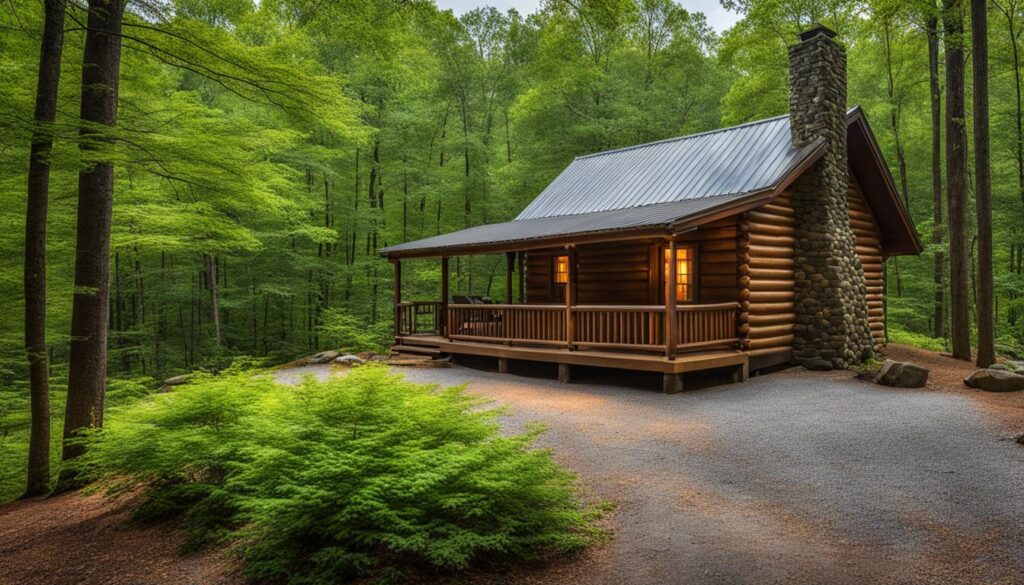 Accommodations at Red Top Mountain State Park