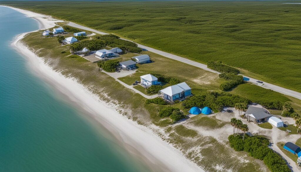 Accommodations at Sebastian Inlet State Park