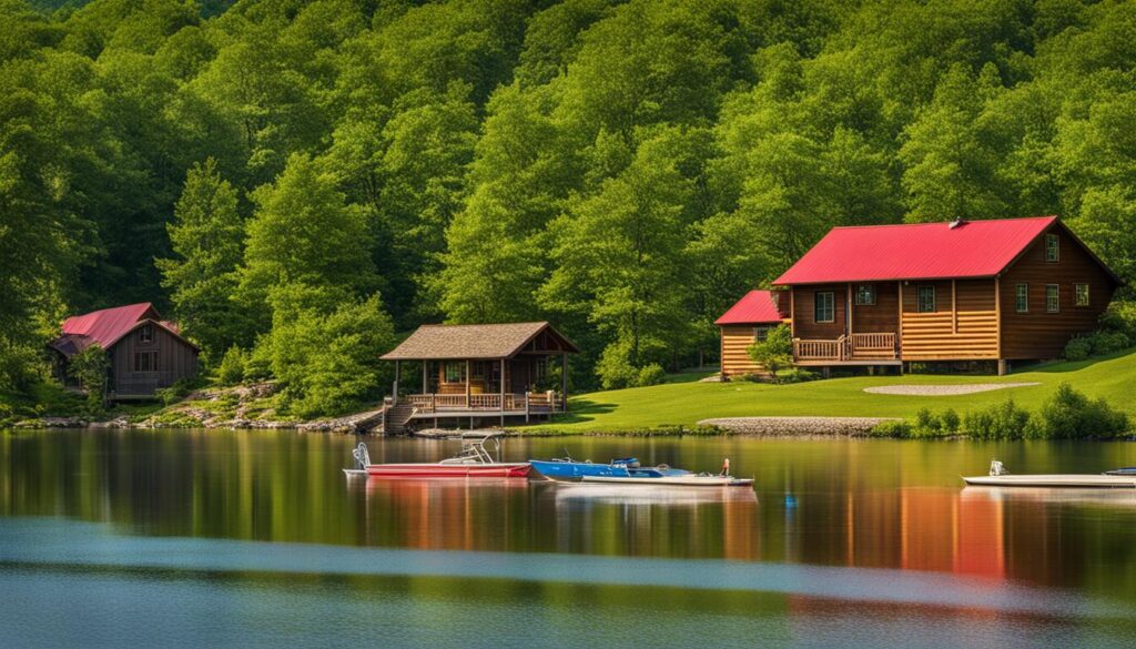 Accommodations at Smith Mountain Lake State Park