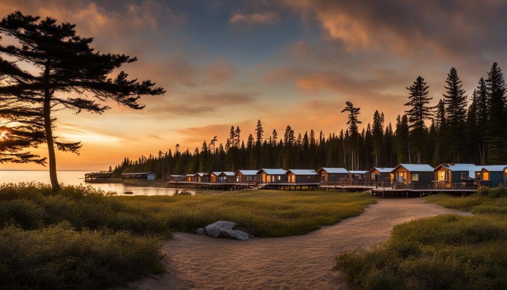 Accommodations at St. James Bay State Marine Park